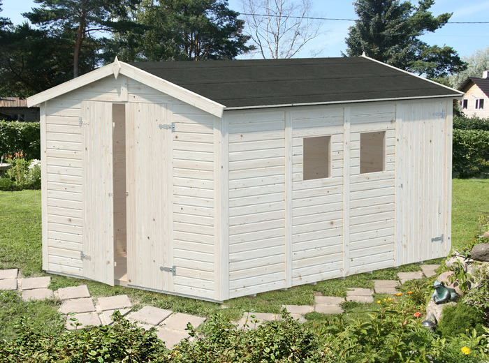 Förråd Dan 9,9 m² 273 x 370 cm Palmako